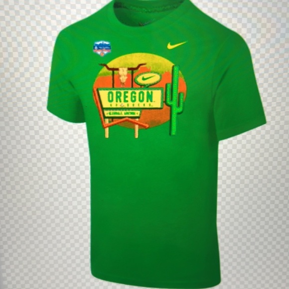 Nike Oregon Ducks 2021 Fiesta Bowl Men’s Tee Large - Picture 1 of 5